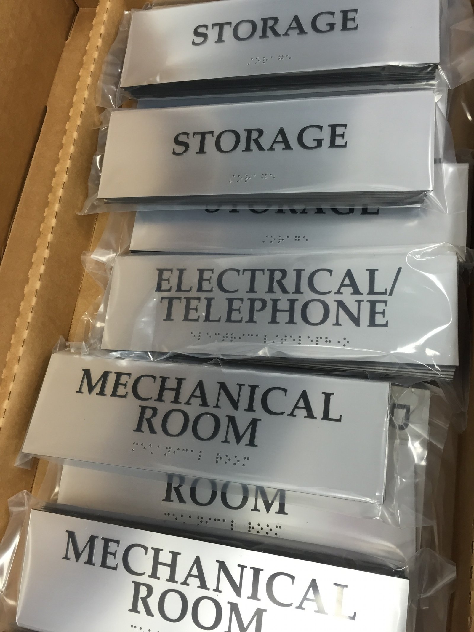 braille ada sign mockup