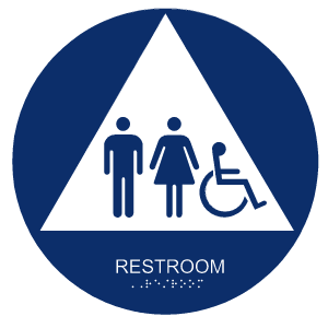 California ADA All-Gender Restroom Signs