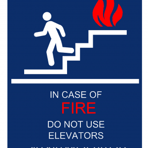 Emergency Stair Signs