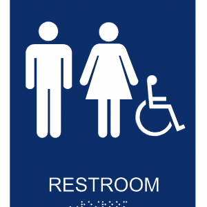 ADA All-Gender Restroom Signs