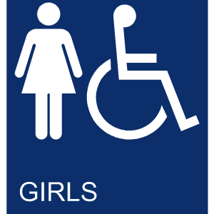 ADA-Girls Restroom Signs