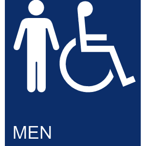 ADA-Men Restroom Signs